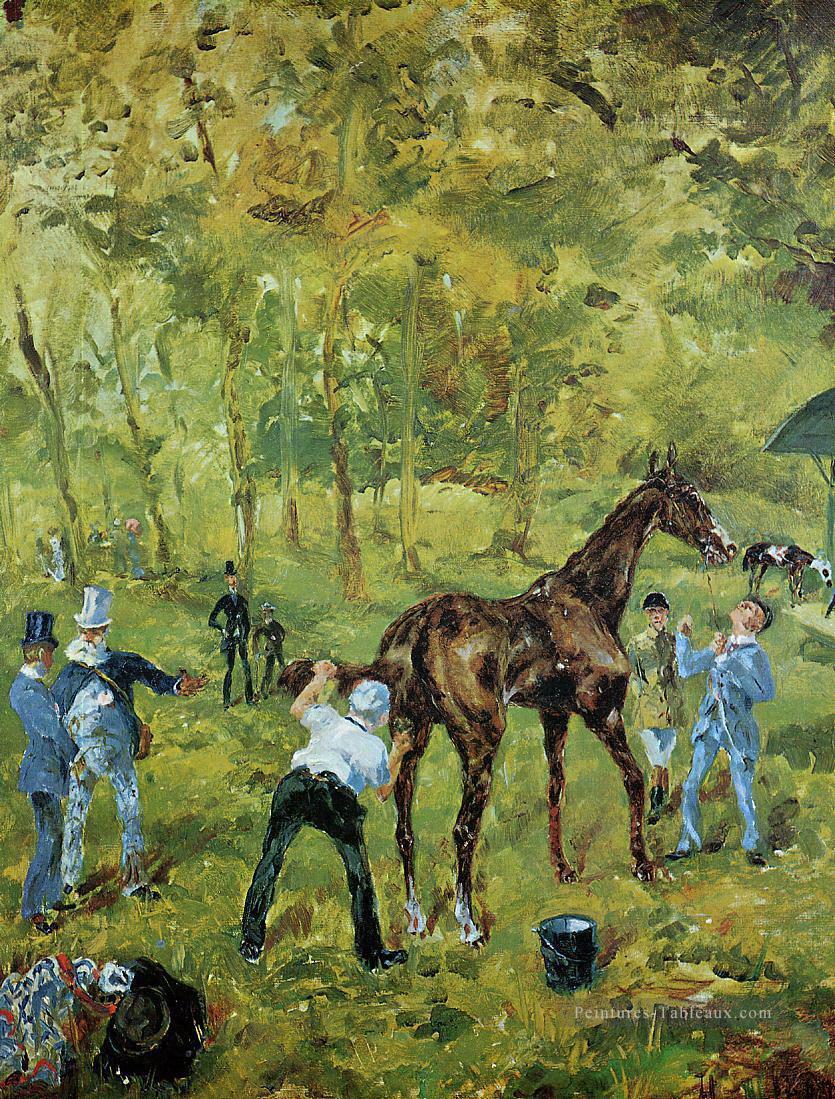 souvenir d’auteuil 1881 Toulouse Lautrec Henri de Peintures à l'huile